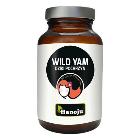 Hanoju Wild Yam, igname sauvage, 90 gélules