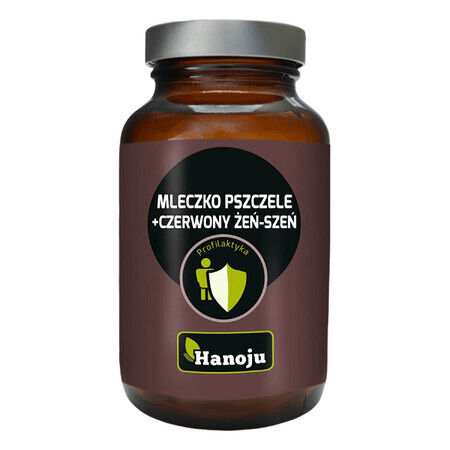 Hanoju koninginnengelei + rode ginseng, 90 capsules