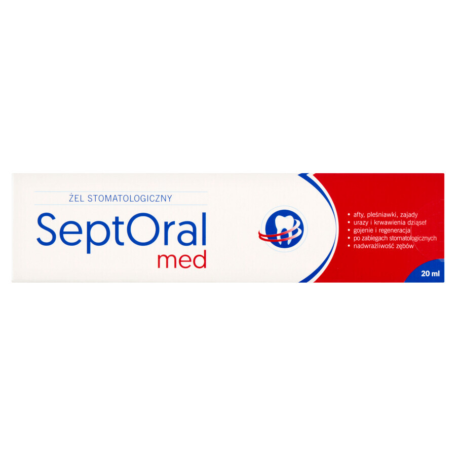 SeptOral Med, tandgel, 20 ml