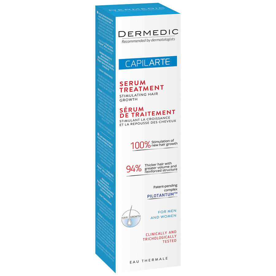 Dermedic Capilarte, hair growth stimulation treatment serum, for men and women, 150 ml