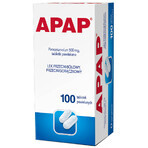 Apap 500 mg, 100 comprimate filmate