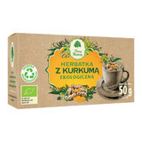 Dary Natury Kurkuma Thee, biologisch, 2 g x 25 builtjes