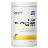 OstroVit Pump Pre-Workout Formula, lemon flavor, 500 g