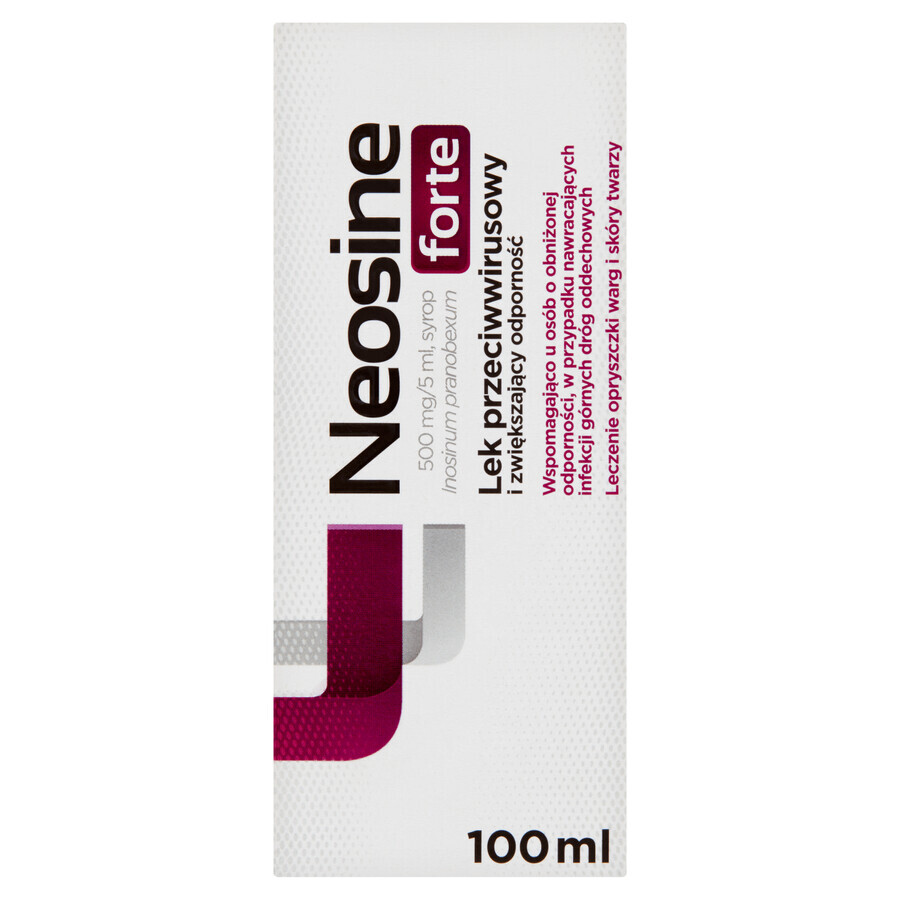 Neosine Forte 500 mg/ 5 ml, syrup, 100 ml