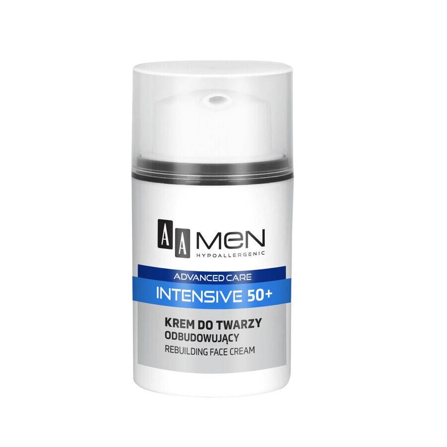 AA Men Intensive 50+, herstellende gezichtscrème, 50 ml