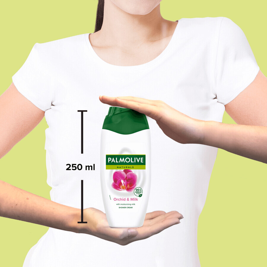 Palmolive Naturals, romige douchegel, orchidee en melk, 750 ml