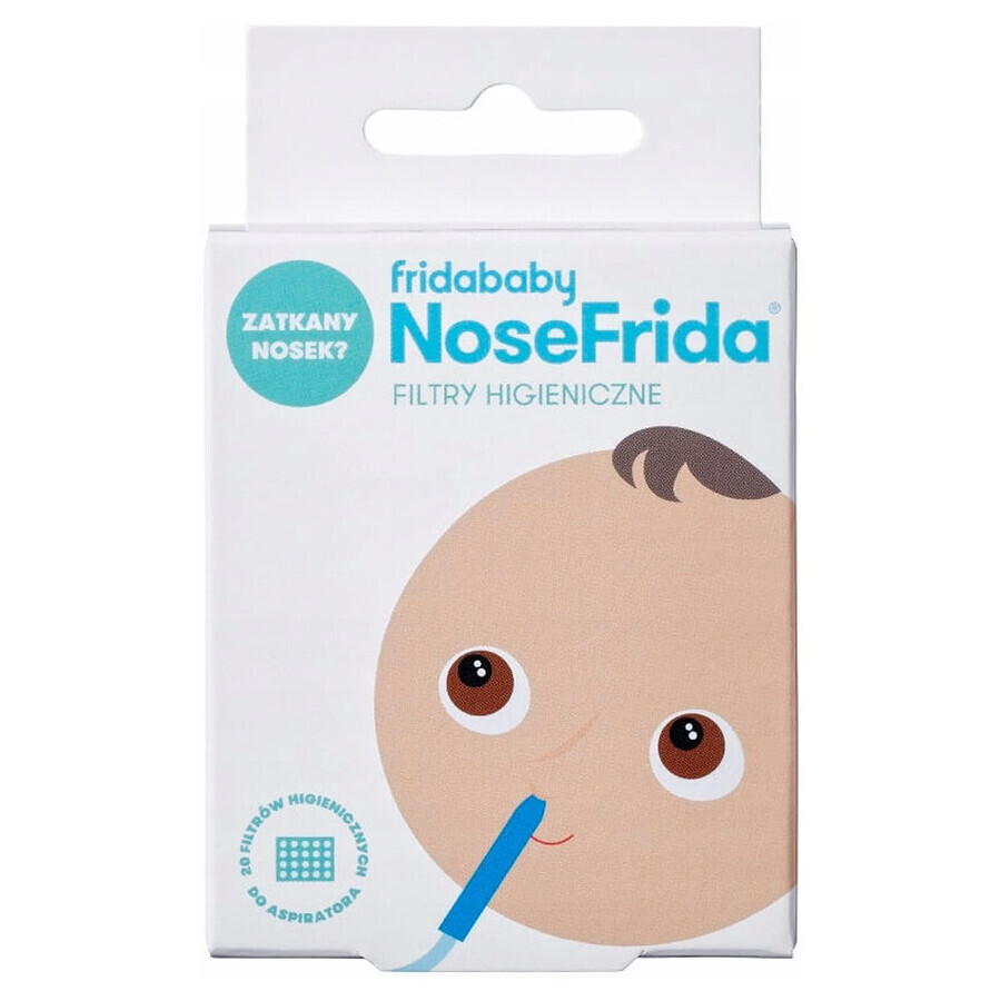 NoseFrida, hygiënische filters voor de aspirator, 20 stuks