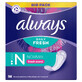 Always Dailies Fresh Protect, maandverband, Normaal, 58 stuks