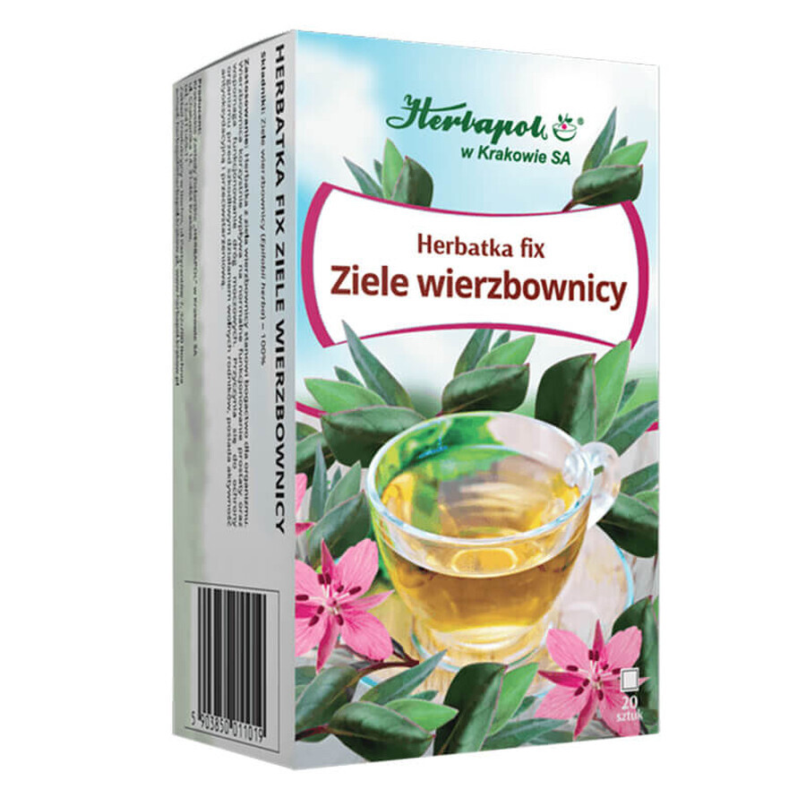 Herbapol Kruid Wierzbownik Fix, kruidenthee, 2 g x 20 builtjes