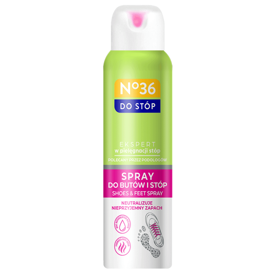 No36, beschermende spray voor schoenen en voeten 2in1, 150 ml