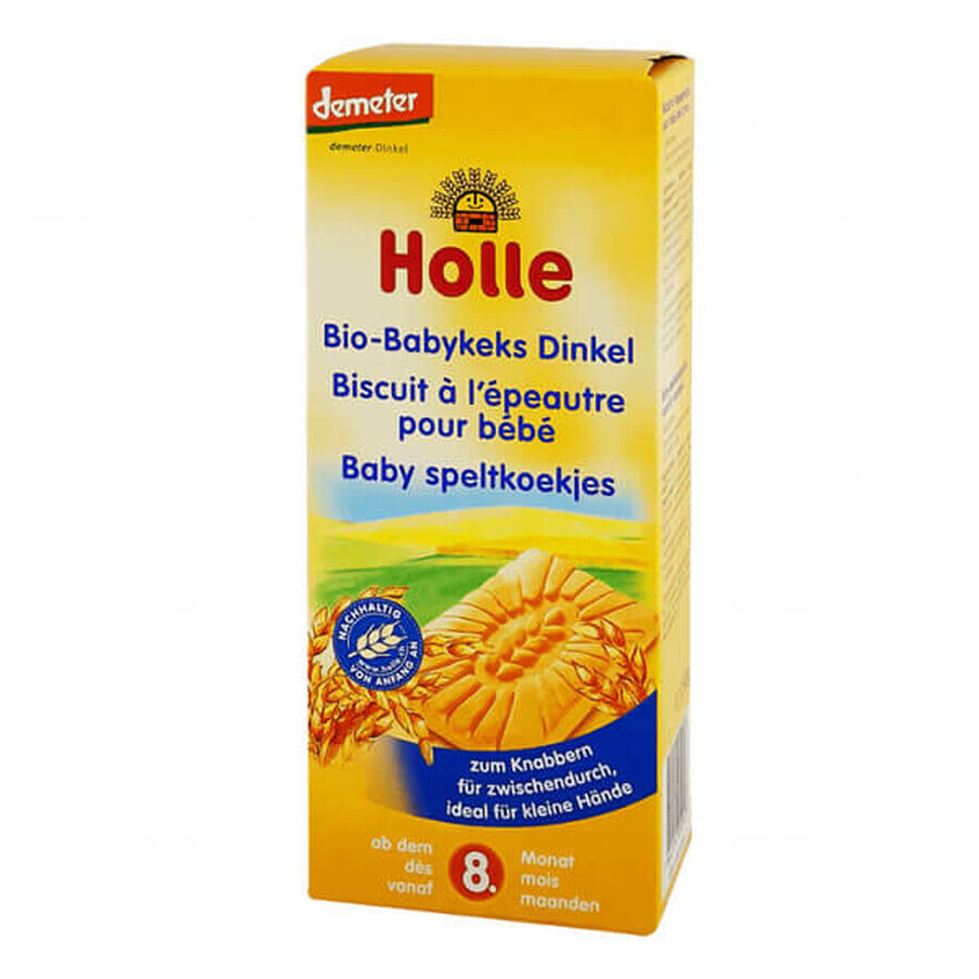 Holle, biscuits pour bébés à l'épeautre BIO, après 8 mois, 150 g