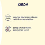 Naturell Organic Chromium + B3, 60 chewable tablets