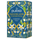 Pukka, ceai de mușețel, vanilie, miere de Manuka, 20 pliculețe