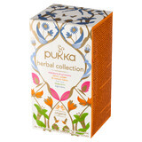 Pukka Herbal Collection Organic, composition of 5 herbal teas, 20 sachets