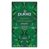 Pukka Supreme Matcha Matcha Green Organic, green tea with Matcha, 1,5 g x 20 sachets