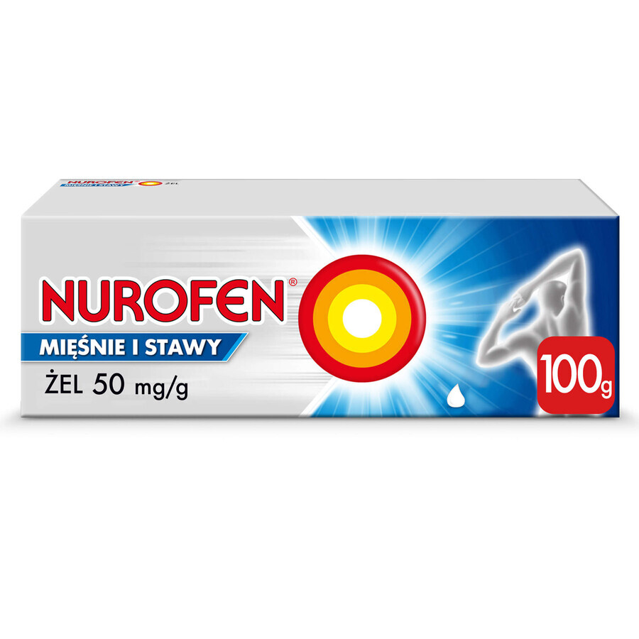 Nurofen Muscles and Joints 50 mg/g, gel, 100 g