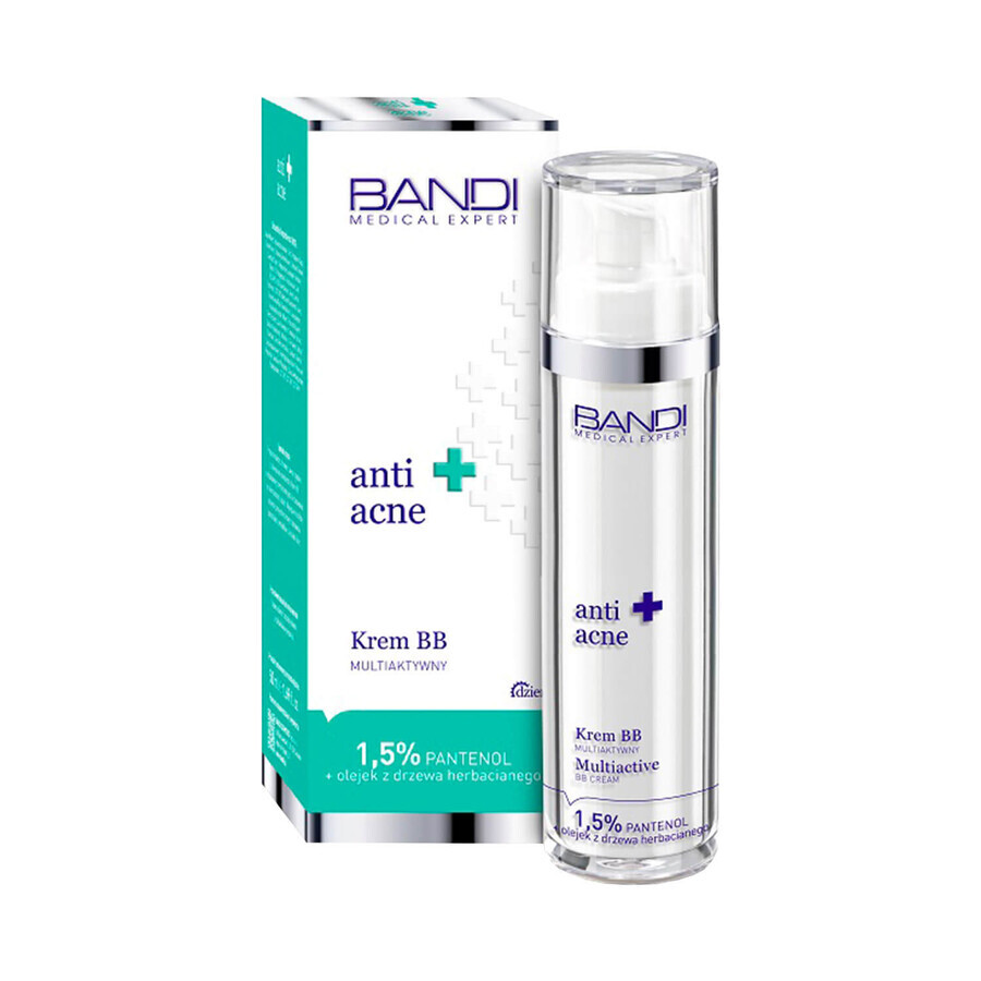 Bandi Medical Anti Acne, crème BB multiactive, 50 ml