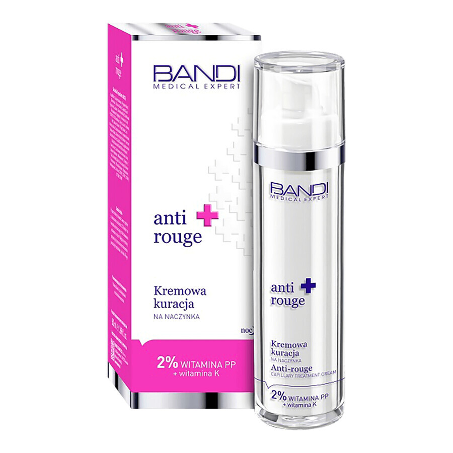 Bandi Medical Anti Rouge, crème behandeling voor haarvaatjes, 50 ml