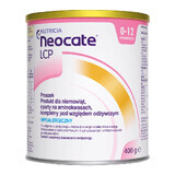 Neocate LCP, for infants with cow's milk protein allergy and complex intolerance, 0-12 months, 400 g