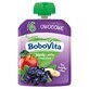 BoboVita Mousse in een tube, bosbessen en appels met banaan, na 6 maanden, 80 g