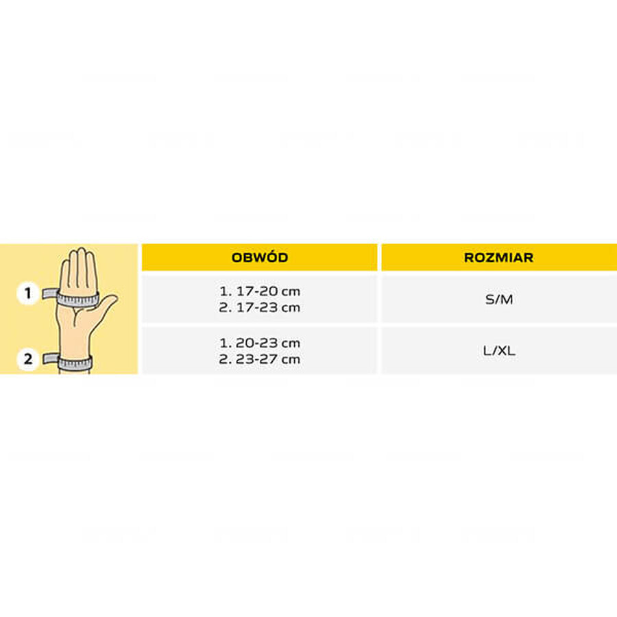 Stabilisator FUTURO, pols, waterdicht, S/M, rechts, 1 stuk