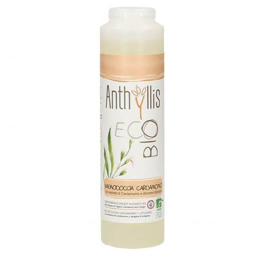 Anthyllis EcoBio, douche lotion met kardemom en gember extract, 250 ml