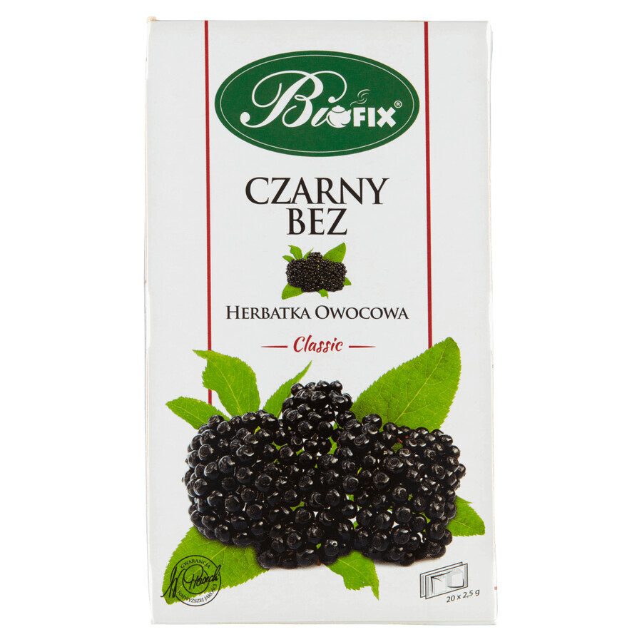 Bi Fix Classic, Elderberry, fruit tea, 2.5 gx 20 sachets