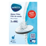 Brita MicroDisc Fill & Go, replacement disk for bottle and carafe, 3 pieces