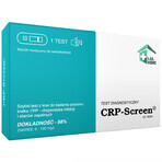 LabHome CRP-Screen, bloedtest voor CRP-eiwitniveau, diagnose van infectie en ontsteking, 1 stuk