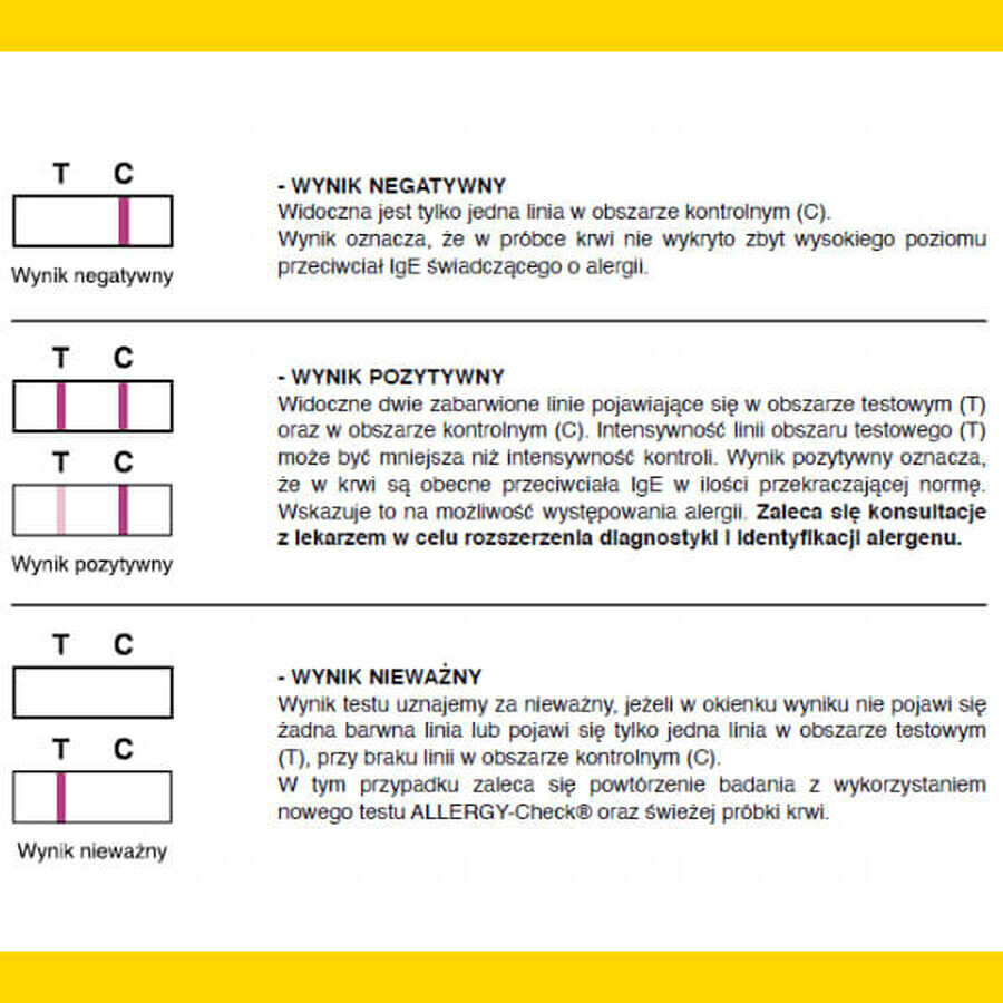 LabHome Allergy-Check, test de sânge pentru anticorpi IgE, diagnostic al alergiilor, 1 buc