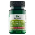 Swanson Oral Probiotic Formula, aardbeiensmaak, 30 zuigtabletten
