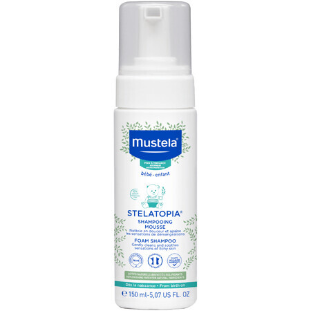 Mustela Stelatopia, foam shampoo for children, 150 ml