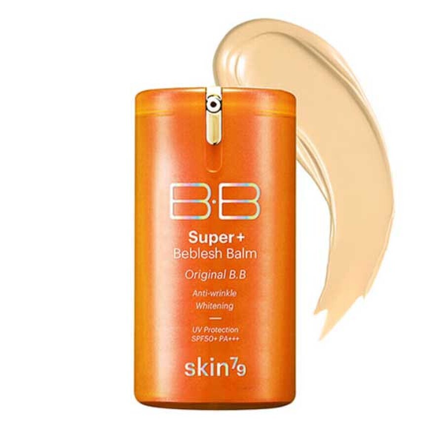 Skin79 BB Super+ Beblesh Balm, tonifiërende gezichtscrème, sinaasappel, SPF 50+, 40 ml