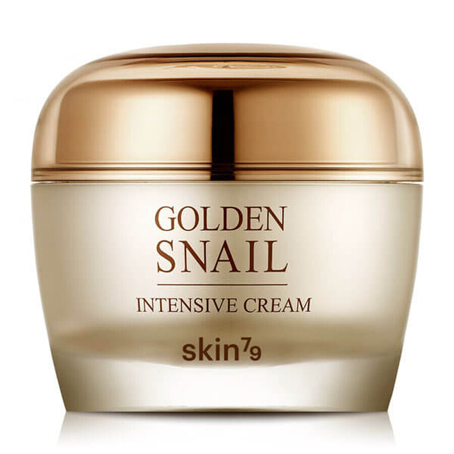 Skin79 Golden Snail Intensive Cream, Gesichtscreme mit Schneckenschleim, 50 g