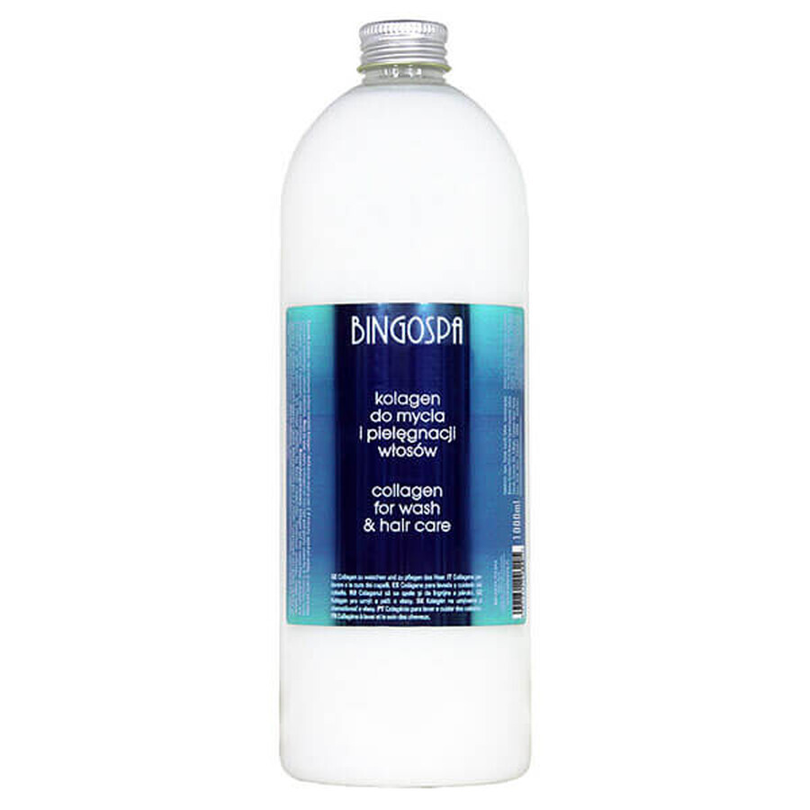 Bingospa, colágeno para el lavado y cuidado del cabello, 1 L