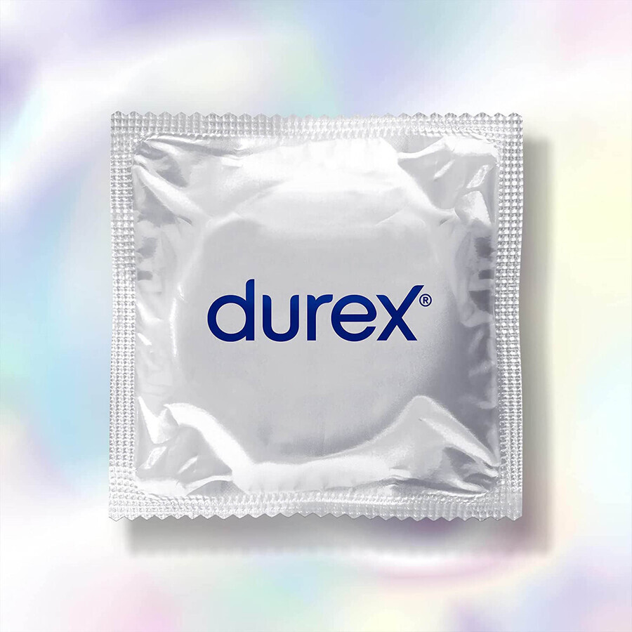 Durex Invisible, prezervative extra umezite, super subțiri, 10 bucăți