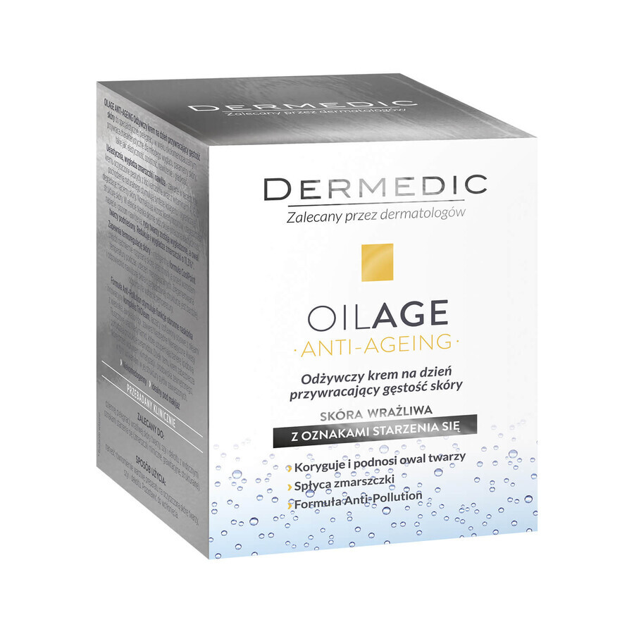 Dermedic Oilage, nourishing day cream to restore skin density, 50 ml