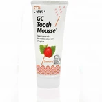 GC Tandmousse, lokale pasta, aardbeiensmaak, fluoridevrij, 35 ml