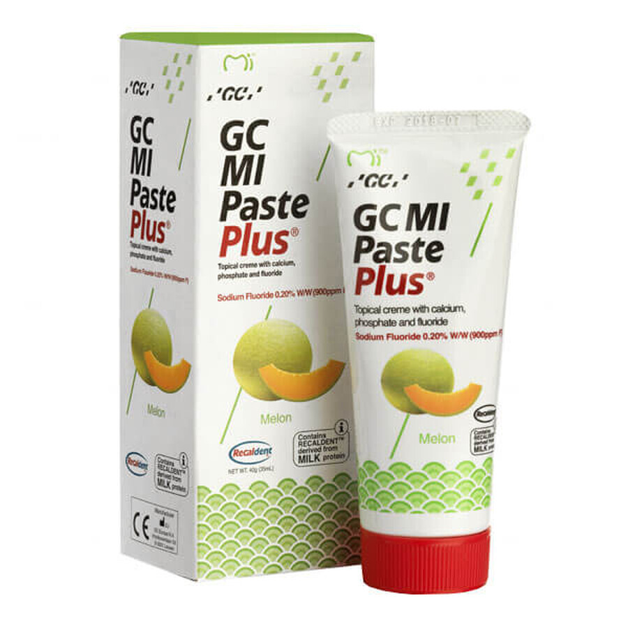 GC MI Paste Plus, lokale pasta, meloensmaak, 35 ml