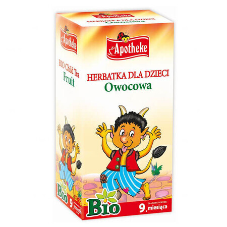 Apotheke Owocowa Bio, thee voor baby's vanaf 9 maanden, 2 g x 20 zakjes