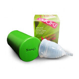 YUUKI, menstrual cup, size L, soft + disinfection container