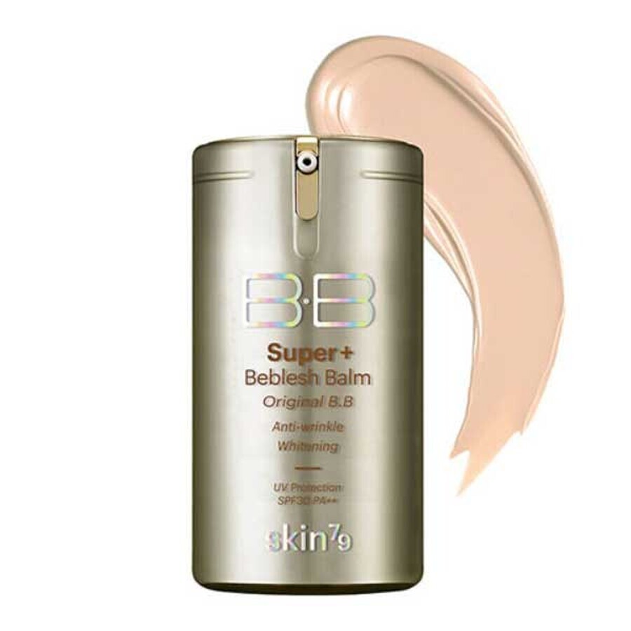 Skin79, BB Super + Beblesh Balm Gold, cremă de tonifiere facială, SPF 30 PA + + +, 40 ml