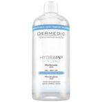 Dermedic Hydrain 3 Hialuro, fluide micellaire H2O, peaux déshydratées et sèches, 500 ml