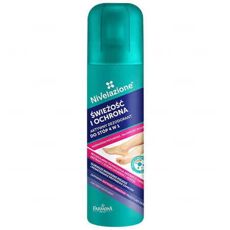 Farmona Nivelazione, actieve deodorant voor voeten 4in1, 180 ml