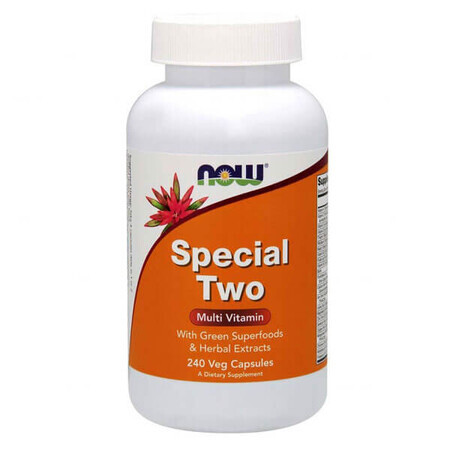 Now Foods Special Two, set de vitaminas y minerales, 240 cápsulas vegetales