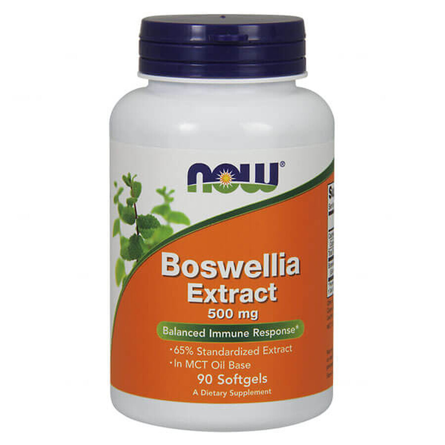 Now Foods Boswellia Extract 500 mg, wierookextract, 90 gelcapsules