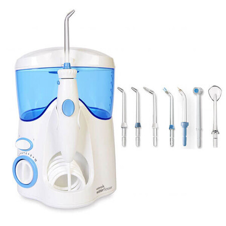 Waterpik WP100 E2 Ultra, monddouche, stationair, 7 handstukken