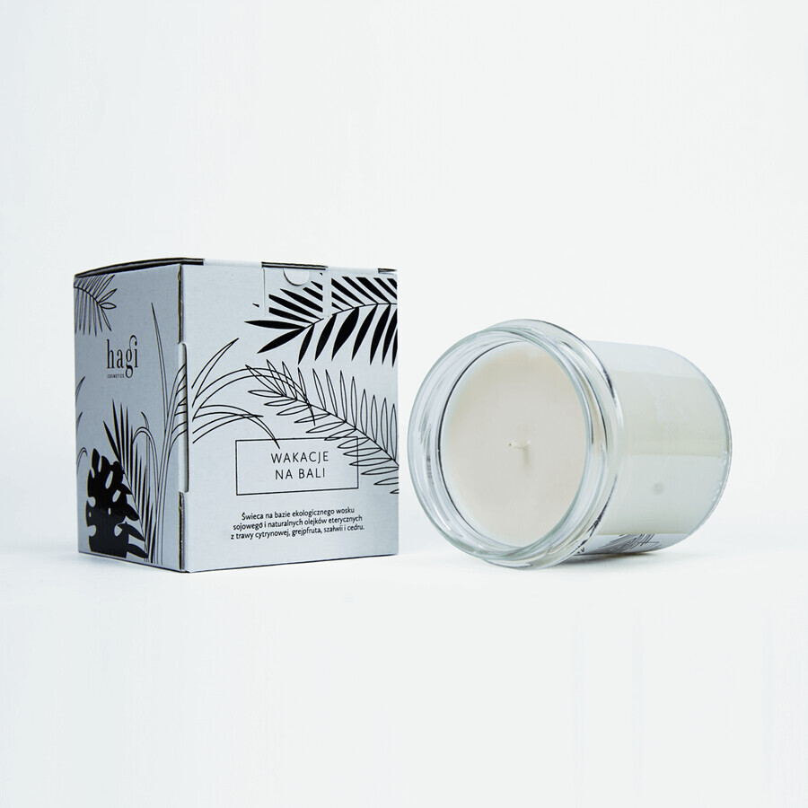 Hagi Holidays in Bali, soy candle, 230 g