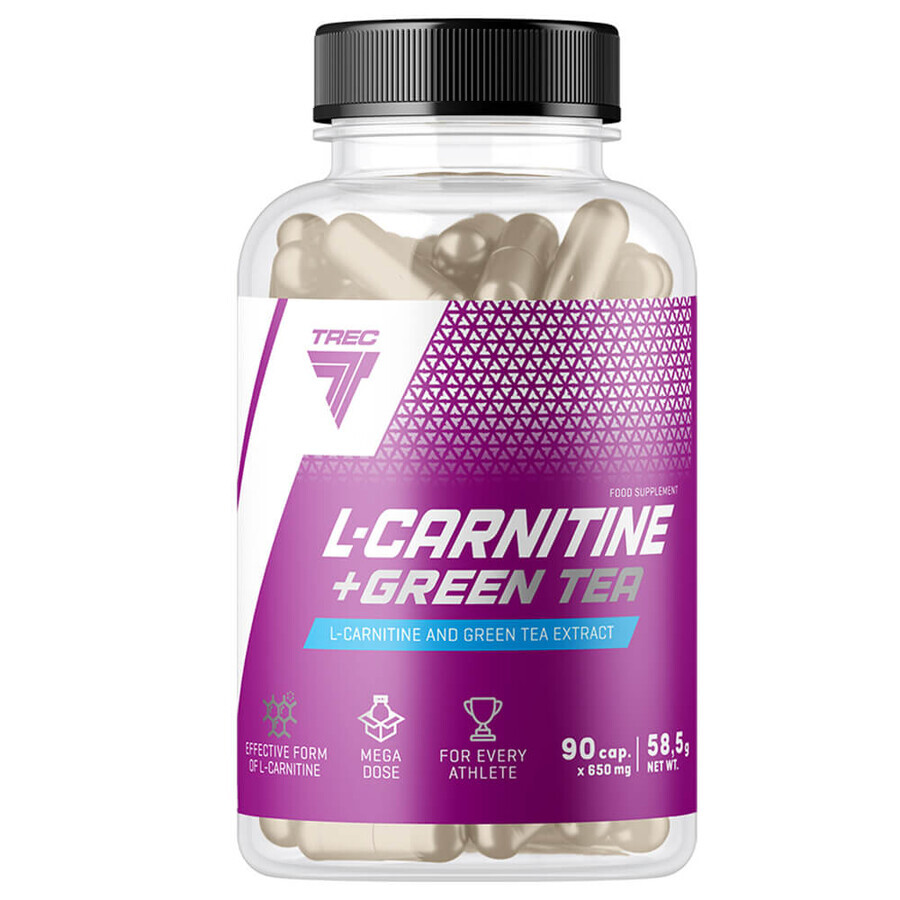 Pass L-Carnitine + green tea, 90 capsules