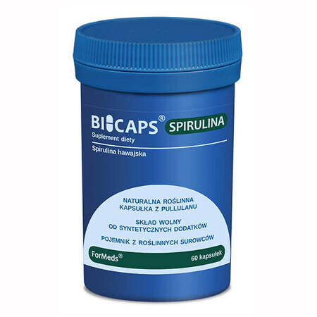 ForMeds, Bicaps Spirulina, 60 capsules